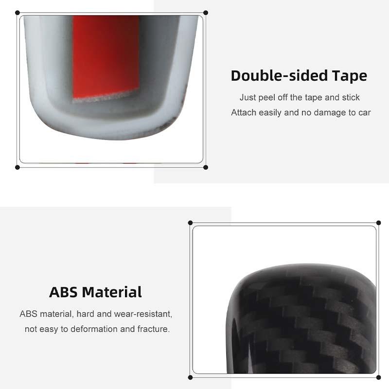 Car Wiper Nozzle Decoration Protective Cover For  Jeep Compass For Jeep Patriot For Jeep Grand Cherokee Car Exterior Accessories,carbon Fiber Black