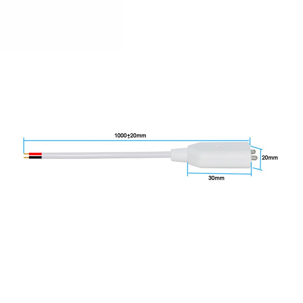 Wired Water Leakage Alarm Sensor with 1/2/3m Cable - 12-24V Bimetal Detection
