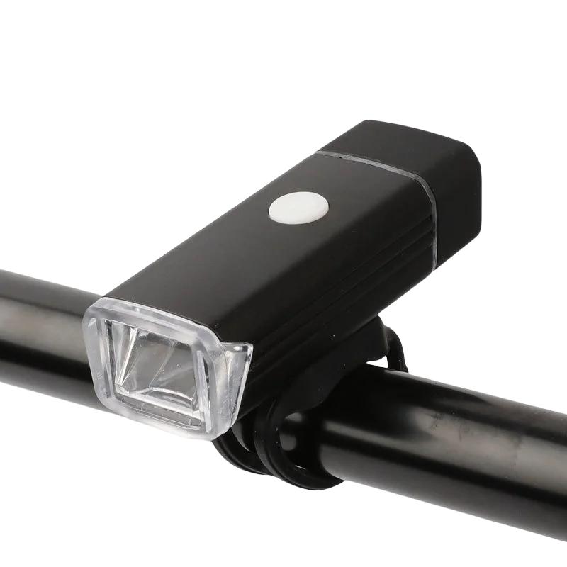 Bicycle Front Light Aluminum Alloy Strong Light Night Riding Lighting USB Charging Cycling Light Outdoor Cycling Equipment