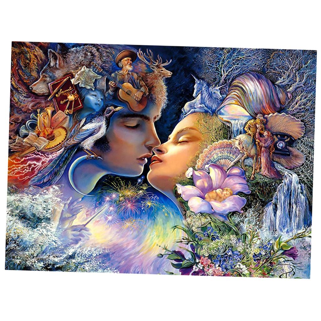 1000 Pieces Jigsaw Puzzle Romantic Painting Landscape Puzzles toys 811