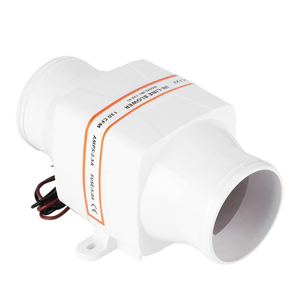 3palcový řadový lodní kalový vzduchový ventilátor Tichý silný ventilační ventilátor pro jachtu loď RV