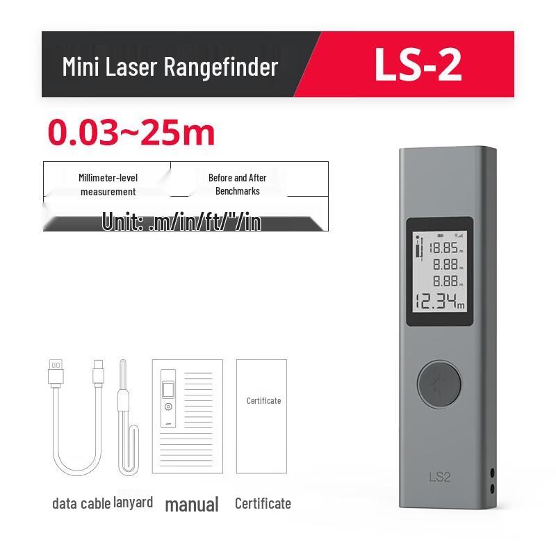 

Duke LS-2 Laser Rangefinder CN plug (adapter included)