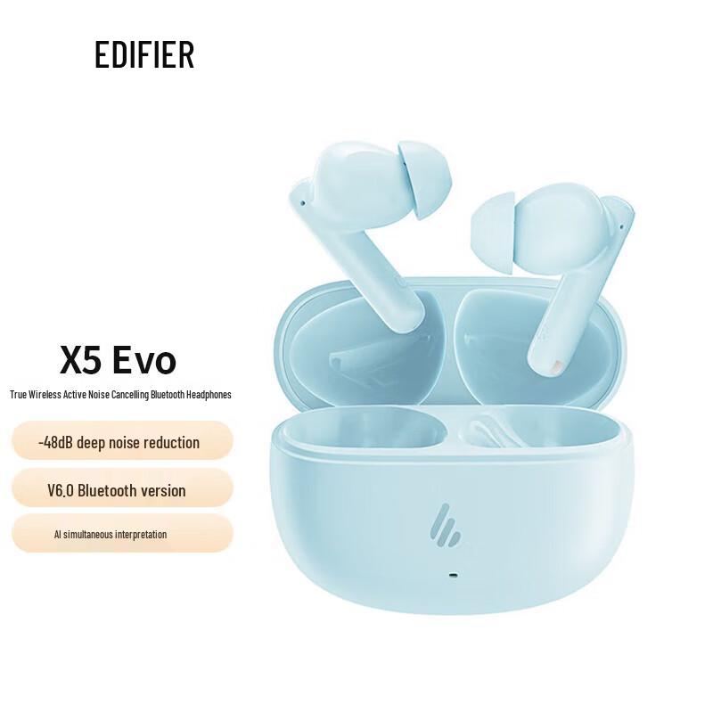 Edifier X5 Evo Active Noise Cancelling True Wireless Earbuds