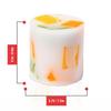 Unscented Wax Pillar Candle for Decor Multicolor (3 Inch - 3Pieces)