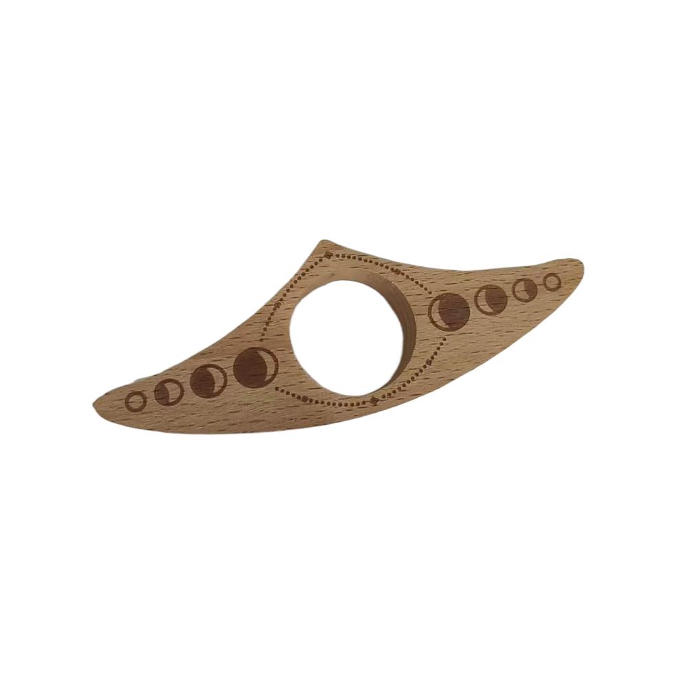 Fast Reading Aid Wooden Cat Bookmark One Hand Operation Reading Bookmark Rings  Book Use