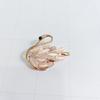 Elegant European Rhinestone Fish Brooch: High-End Alloy Animal Pin for Scarves