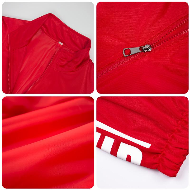Kostým Haikyuu Blacktail Ironclaw - Red National Tide, volný střih, cosplay studentky