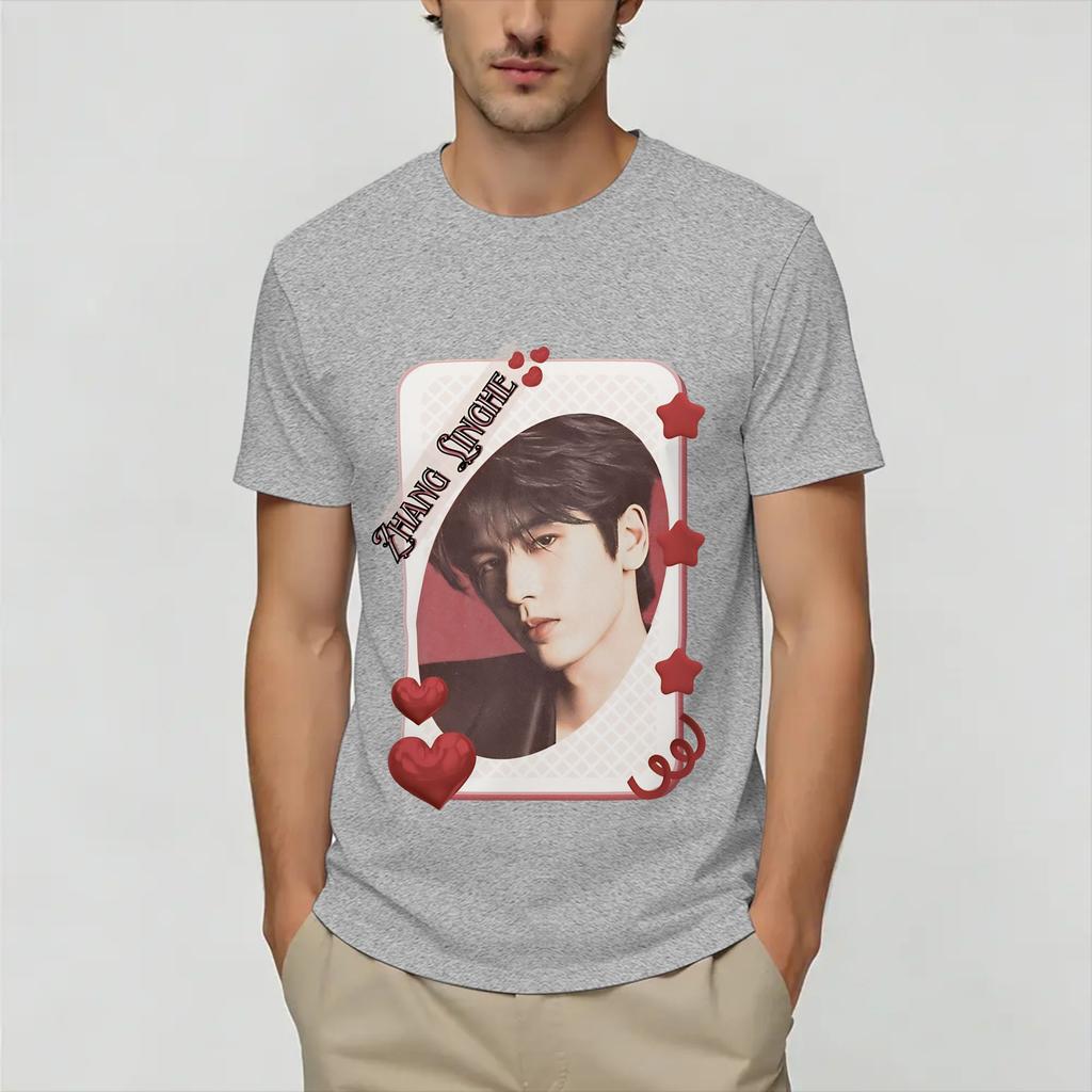 Funny Zhang Linghe TShirts for Unisex Crew Neck 100 Cotton T Shirt Short Sleeve Tee Shirt Adult Clothes