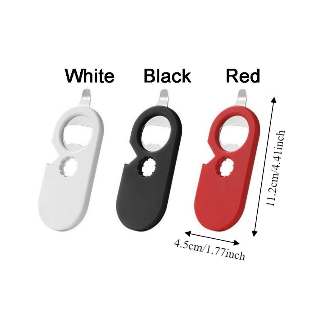1/3PCS 5-In-1 Magnetic Bottle Opener Ergonomic Strong Sticky Fridge Magnet Opener Lightweight Easy Open Cap Jar Opener