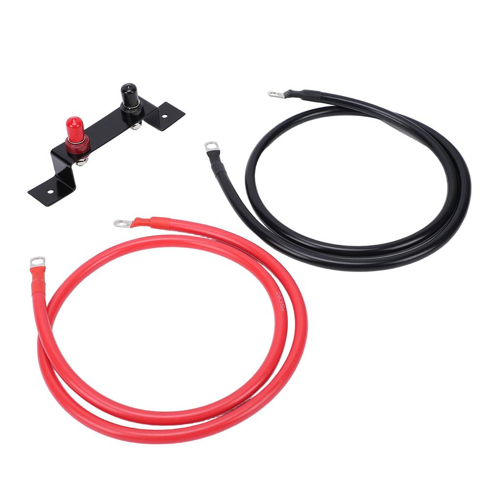 Car Remote Battery Terminals 4AWG 1.2M Battery Jump Post Relocation Kit for UTV ATV Car Trucks RV Tractor Boat