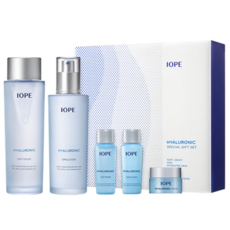 [IOPE] Hyaluronic Special Skincare Set – Softener 150mL + Emulsion130 mL + Mini Set