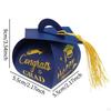 30 Graduation Cap Gift Boxes for Celebrations Party Favor Supplies Easy to Assemble Treat Box