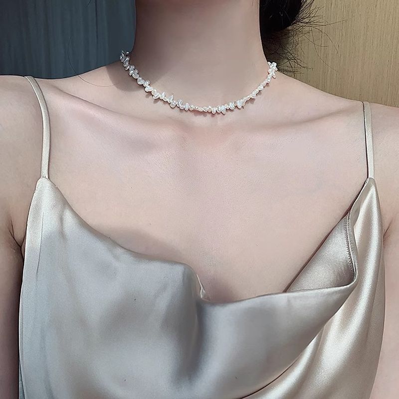

Accessible Luxury Baroque Asymmetrical Women s Pearl Necklace Baroque Asymmetrical pearl necklace