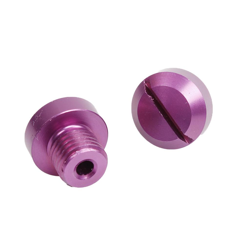 Suzuki, Honda, Yamaha, Kawasaki Motorcycle Rearview Mirror Decorative Screws (M10, M8)