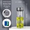 Vientiane Creative Thickened Glass Cup with Lid