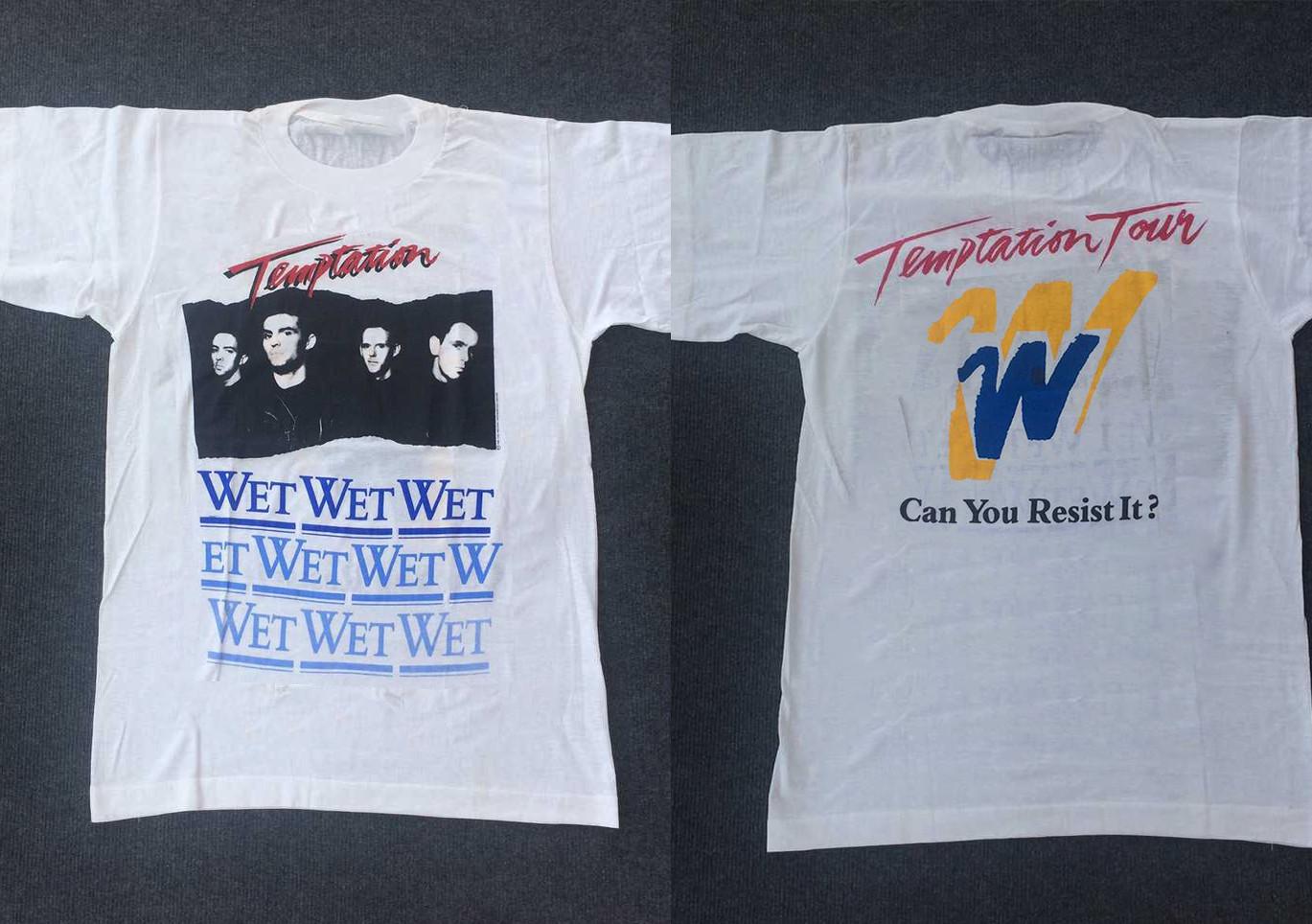 Wet Wet Wet Temptation Original 2side T-shirt S to 5XL NZ343 M