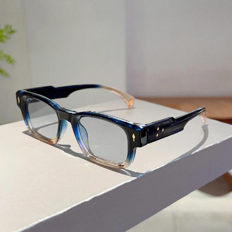 

Luxury Brand Designer Square Sunglasses Women For Men Fashion Popular Classic Rivet Vintage Sun Glasses Punk Outdoor Eyewear As The Picture