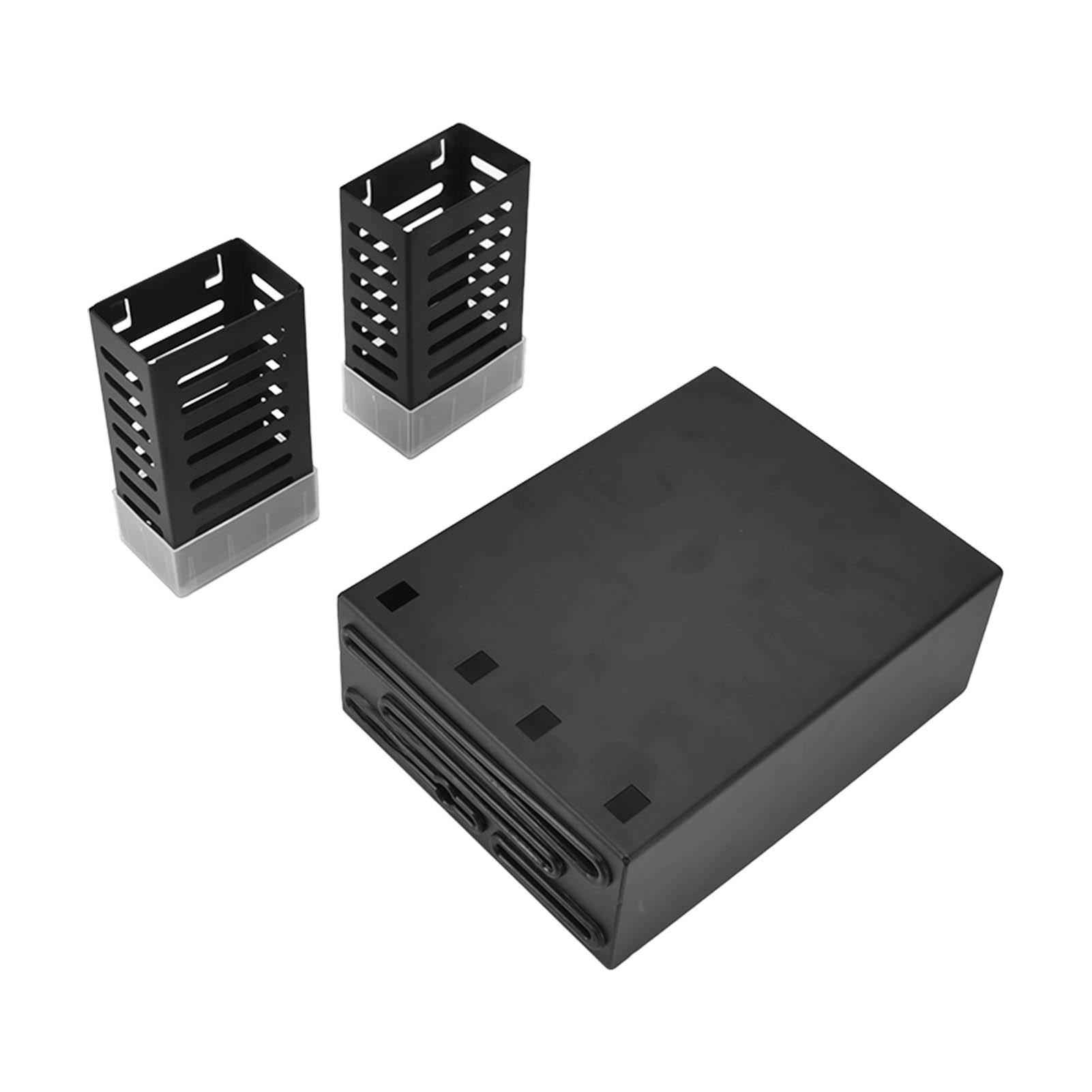 

Integrated Chopsticks Knife Holder Large Capacity Anti Slip Drying System Double Bucket Combination Kitchen Storage Rack