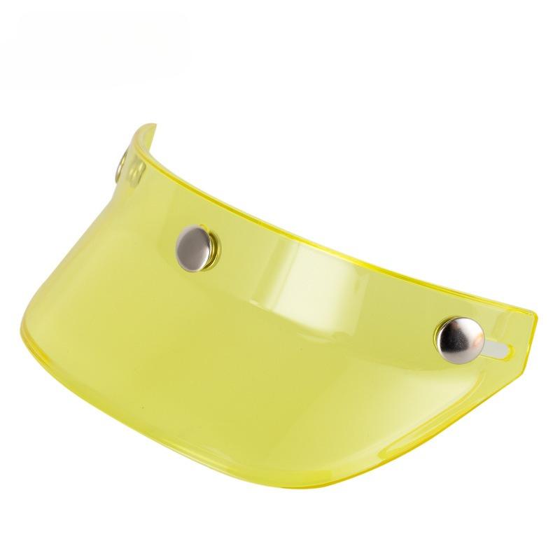 Universal Windproof Flip Wind Shield 3 Snap-Button Helmet Visor Motorcycles Accessories For Open Face Motorcycles Helmet