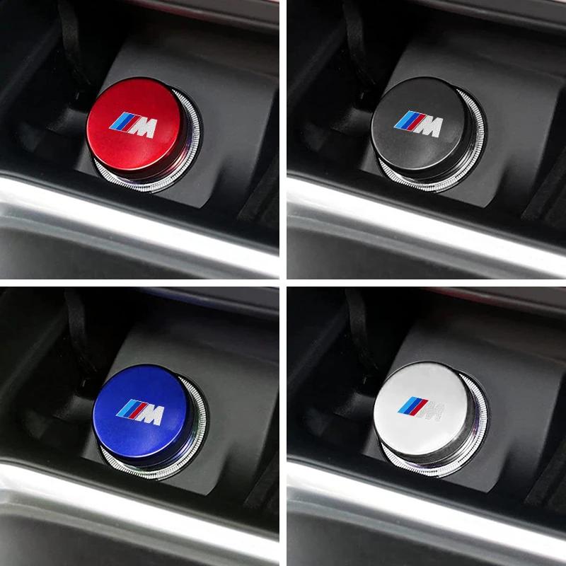 Car Sticker 2025 Hot Car Cigarette Lighter Dust Cover Dustproof Decoration Cap For BMW M M3 M4 M5 X1 X3 X5 X6 X7 E90 E70 F10 F20