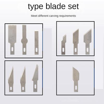 Carving Knife High Quality Ease Of Use Portable Durable Combination Tool Metal Carving Knife Metal Precision Carving Tools