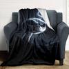 Jack Skellington Blanket Soft Warm Cozy Suitable for Chair Couch Sofa for All Seasons Digital Print Best Holiday Gift for Friends Family