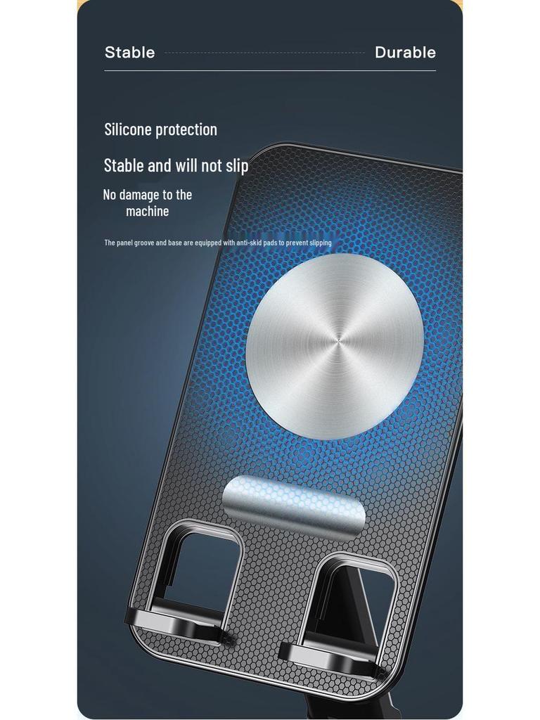 3-in-1 Foldable Bluetooth Speaker & Phone Holder with Call Function