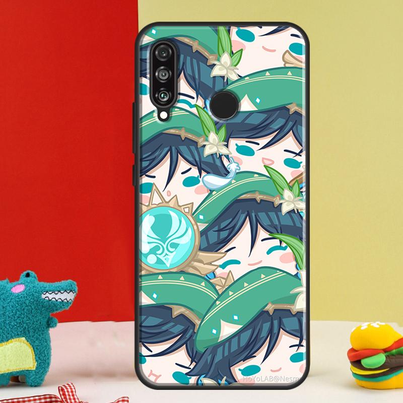 Genshin Impact Game For Huawei Nova 12i 12s 11i 5T 9 10 SE Y91 Y90 Y60 Y70 Y72 Y61 P60 Pro P20 P40 P30 Lite Case