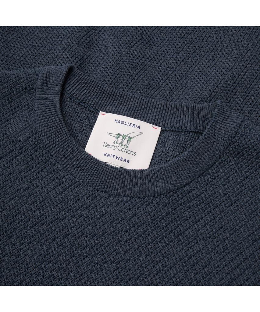 Henlikoteun Fine Tissue Round Pullover Ahwas26621Nyx
