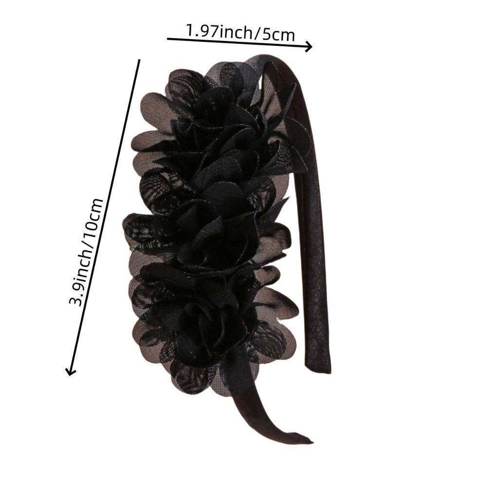 Multi-Layers Baby Headband Big Flower Hairband Fashion Accessory Girl Hair Hoop  Children Gifts