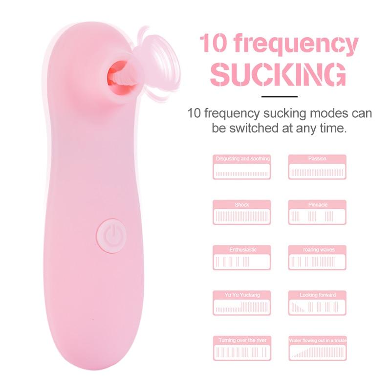 Woman Vibrator Clit Sucking Adults Sex Toys Clit Sucker Nipple Clitoris Stimulator Dildo Vaginal Massage Pussy Masturbator