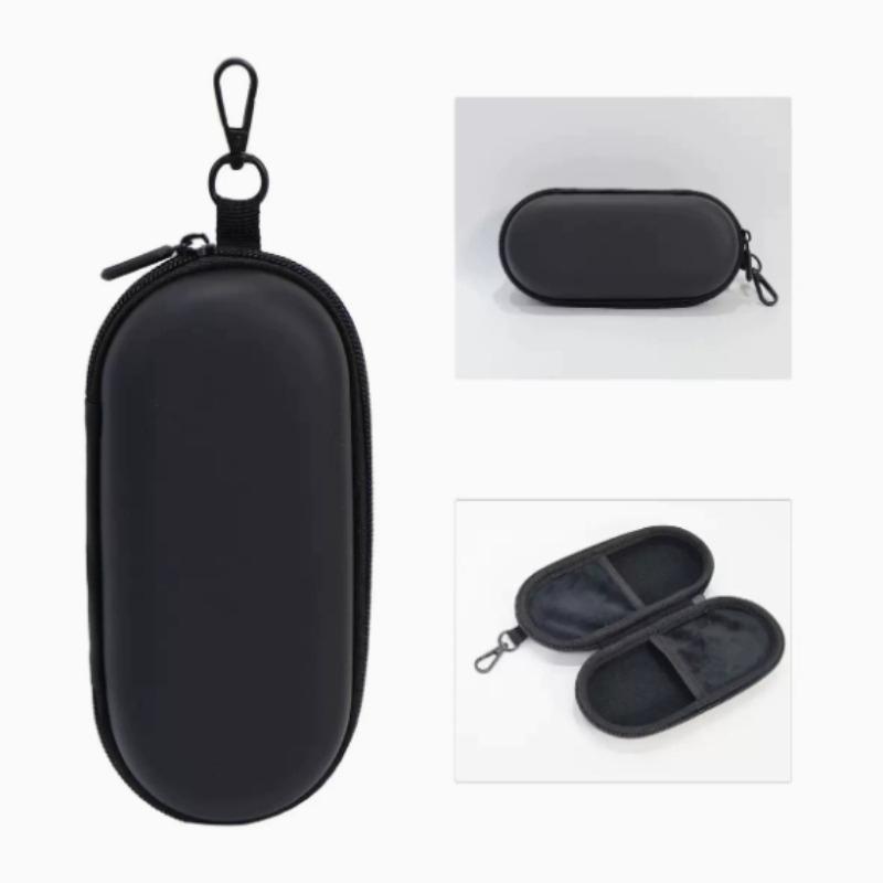 Portable Dual Glasses Storage Box, Sturdy Hard Shell Double Eyeglasses Case, Minimalist Shockproof Sunglasses Holder