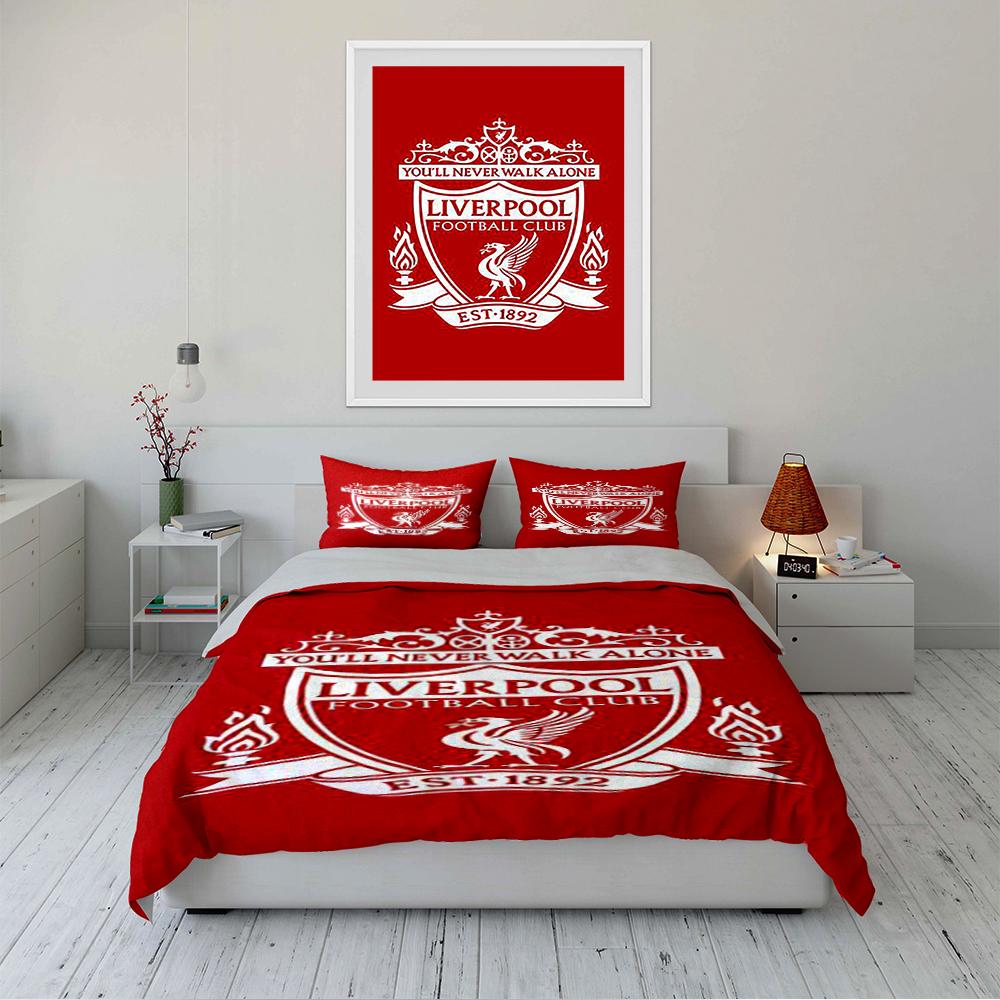 FC Liverpool Bettwäsche-Set Bettwäsche-Set (1 Bettbezug, 2 Kissenbezüge, Bettdecke nicht enthalten)