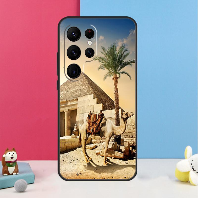 Ancient Egyptian Case For Samsung Galaxy S26 S23 Ultra S20 S21 S22 S24 S25 Plus S10 S25 FE Back Cover Shell