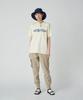 Snow Peak Recycled Cotton Dyed SP Size L IVORY Festival Camping Outdoor T-Shirt TS-25SU201