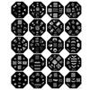 Plantilla de manicura Nail Art Impresión Imagen Polaco Sello Placa Raspador Stamper Kit