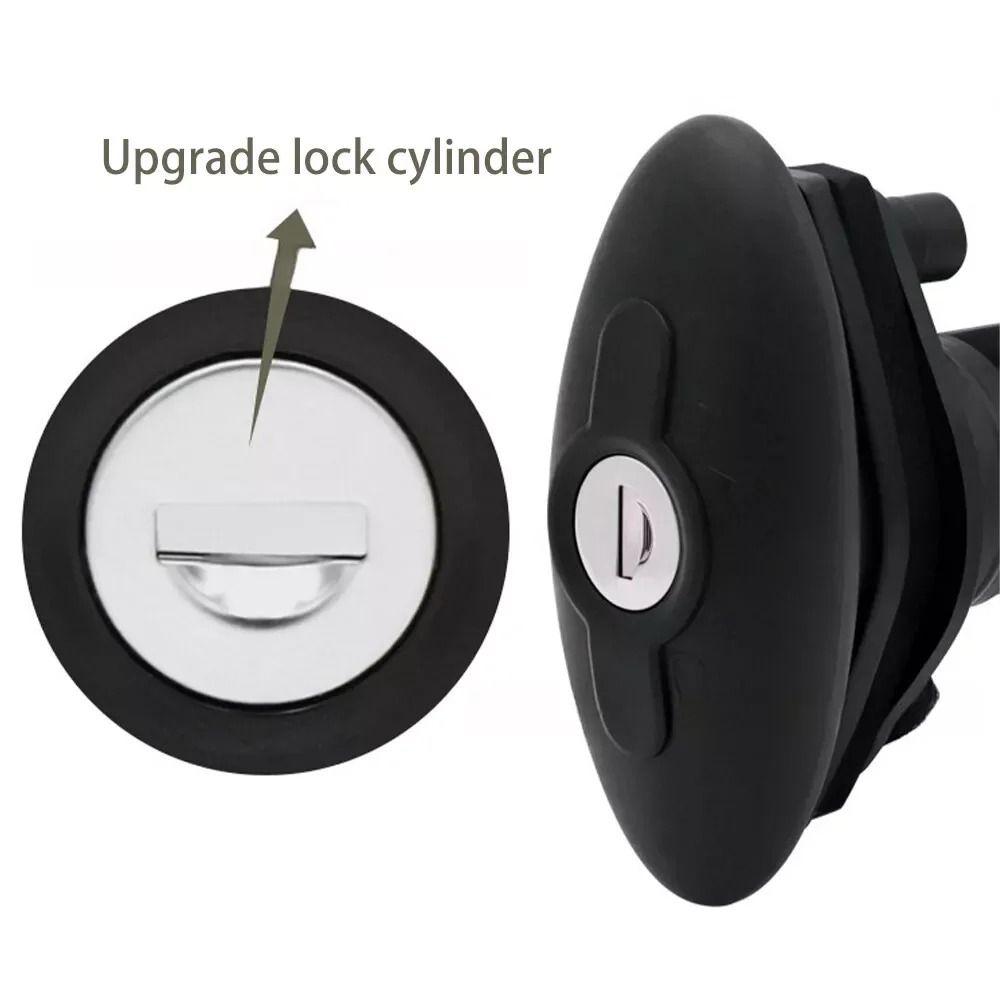 Weatherproof RV Cabinet Lock with 2 Keys Furniture Locks Professional Cabinet Door Lock Trailer