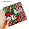 Amazon Christmas decoration 6cm electroplating ball plastic ball special-shaped painted Christmas