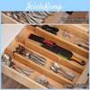 Adjustable Drawer Dividers Expandable Bamboo Organizer Household Bedroom Tools