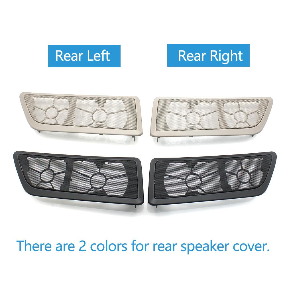 LHD RHD Interior Front Rear Left Right Door Horn Sound Audio Loud Speaker Cover For BMW 7 Series F01 F02 F04 730i 740i 750i