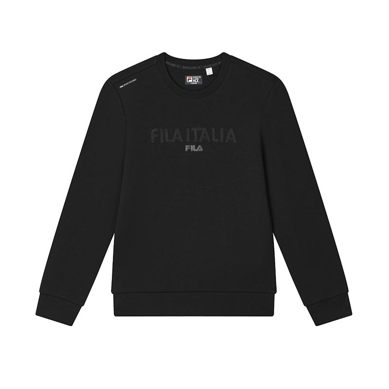 

New FILA Sweatshirt Men s Jet Black F11M443208FBK 185/104A/XXL