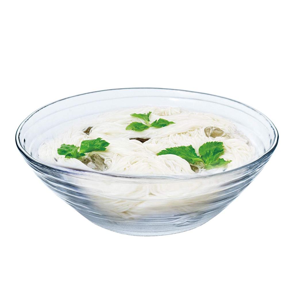 Toyo Sasaki Glass Minamo Large Bowl Set of Made In Dishwasher Noodle Large Round Glass 2, Japan, Safe, Plate, Plate, Plate, Plate, Tableware,