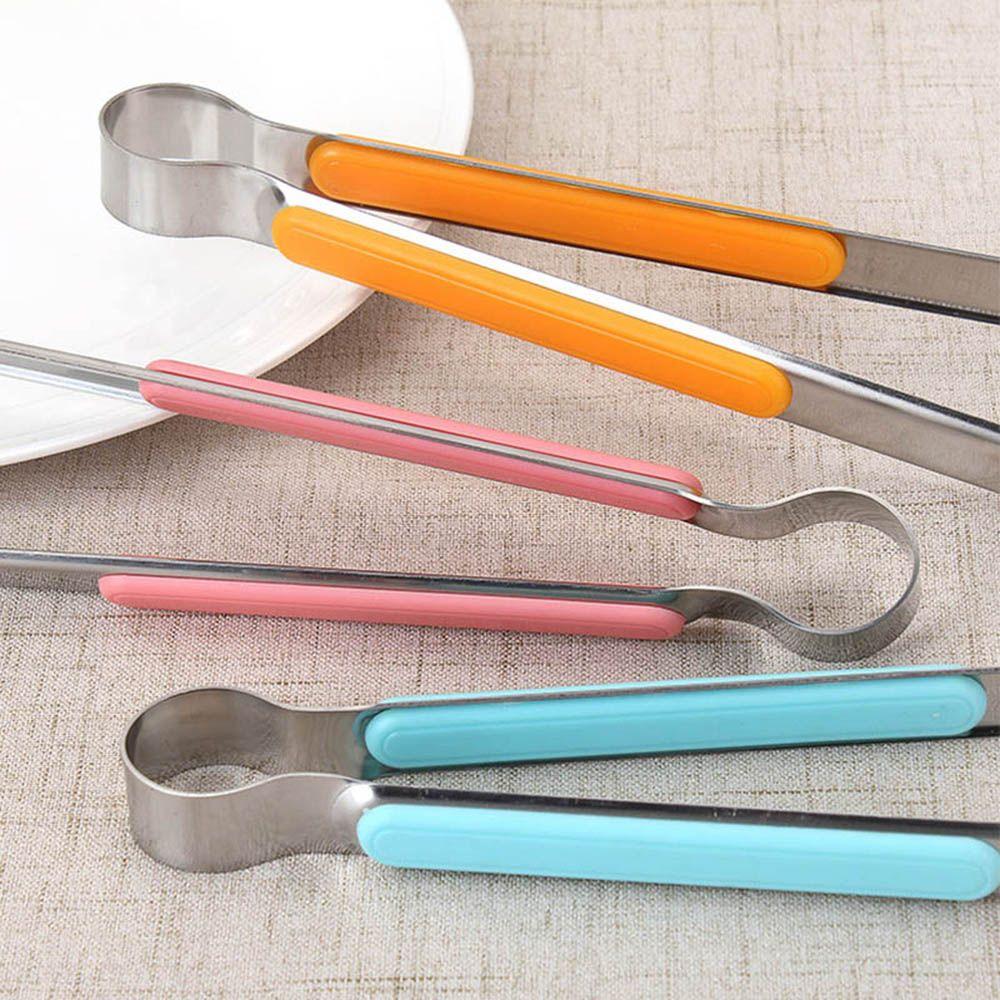 

Food ABS Handle Salad Kitchen Accessories Toast Clamp Tong Barbecue Clip BBQ