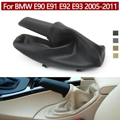 Auto Handrem Grad Handvat Hendel Handrem Lederen Hoes Voor BMW 3 Serie E90 E91 E92 E93 2005-2011 34427900777 34408036495