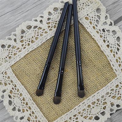 Outil de maquillage professionnel pour les yeux, pinceau en crin de cheval pour mélanger la poudre et les fards à paupières