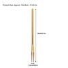 5Pcs Two Prong Fruit Fork Long Handle Rustless Steel Salad Fork Integrated Molding Blasted Matte Mooncake Fork Fruit Platter