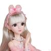 24 inch Ball Jointed Doll Princess with Clothes and Accessories Fashion BJD Dolls for Kids
