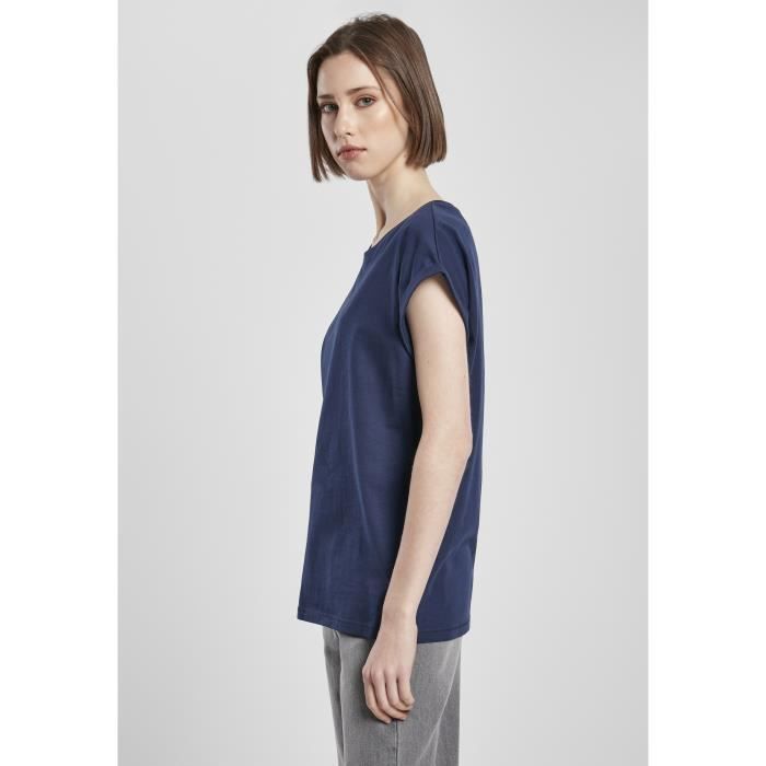 T-shirt Femme - Urban Classics - Extended Shoulder - 100% Coton - Manches Courtes - Coupe Loose
