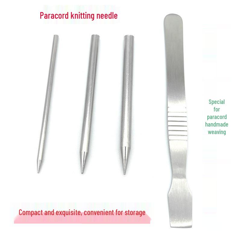 Stainless Steel Paracord Bracelet Weaving Needle Set 5mm Paracord Needle