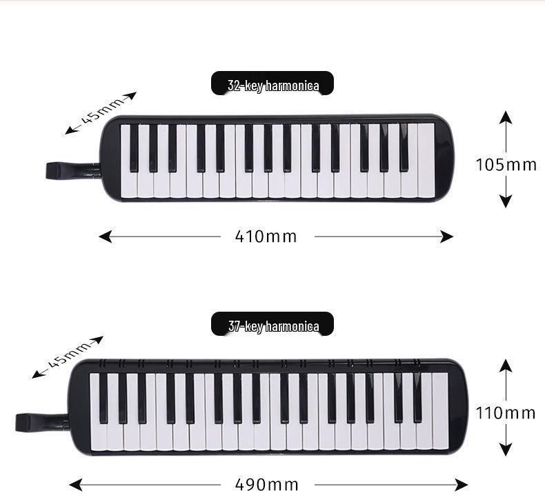 37-Key Melodica Soft Canvas Case for Children’s Classroom and Performance